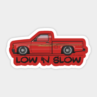 Low 'N Slow Multicolor b Sticker